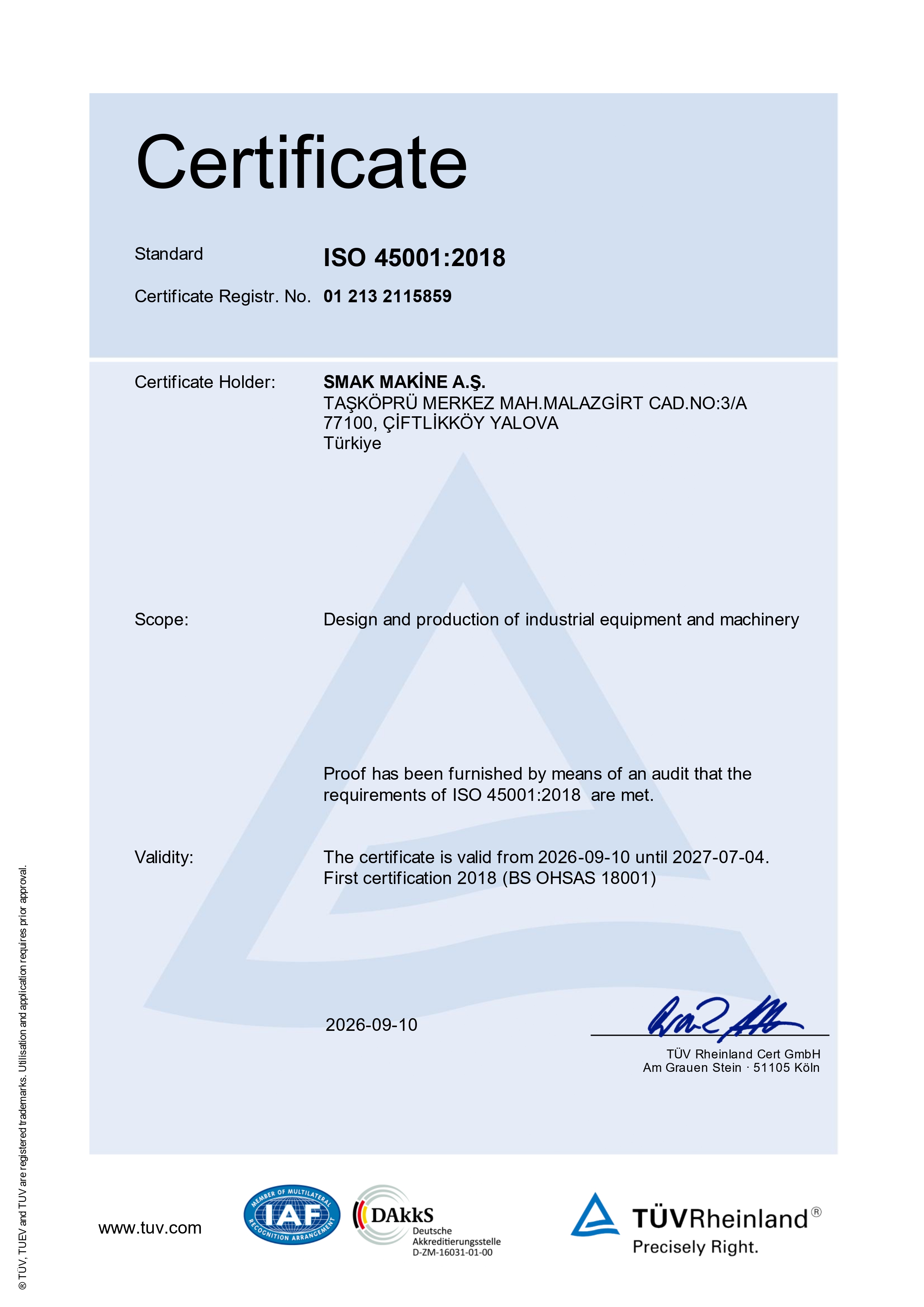 ISO 45001:2018 English